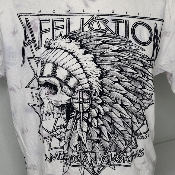 Affliction American Customs T-shirt. - Picture 2 of 9